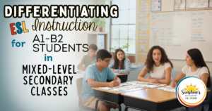 Differentiating ESL instruction for A1–B2 students in mixed-level secondary classes